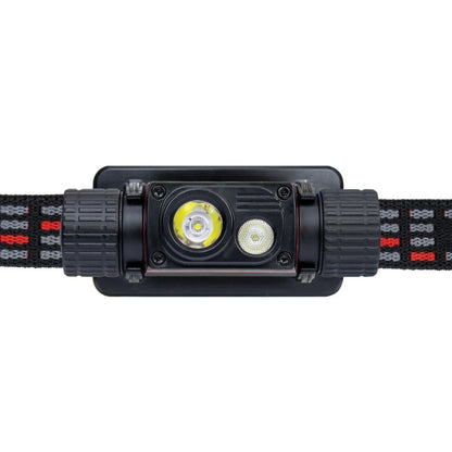 Lanterna frontala PNI Adventure F80 Dual LED, 1000 lm, 6W, 2200 mAh, IP68, cu alimentator PNI CHG300 inclus