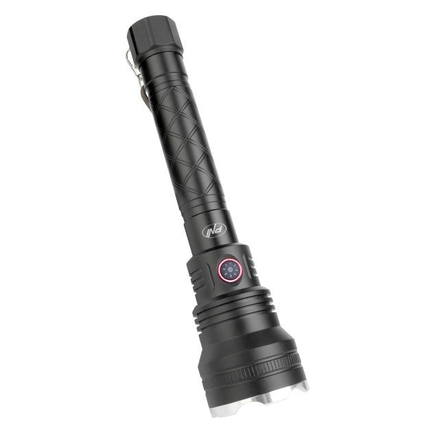 Lanterna PNI Adventure F410 din aluminiu, cu LED 10W, 700 lumeni, pana la 250 m, IP44, USB Tip C, acumulatori 3000mAh inclusi