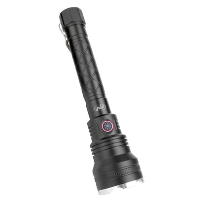 Lanterna PNI Adventure F410 din aluminiu, cu LED 10W, 700 lumeni, pana la 250 m, IP44, USB Tip C, acumulatori 3000mAh inclusi