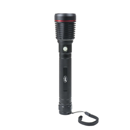 Lanterna PNI Adventure F420 din aluminiu cu led 1000lm pana la 420m, acumulator 8000 mAh, functioneaza 10 ore continuu, incarcare micro USB