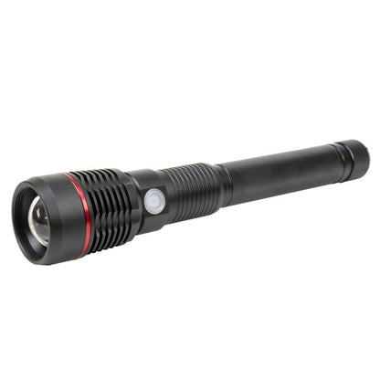 Lanterna PNI Adventure F450 din aluminiu, cu functie focus, BOOST, LED 20 W, 1500 lm pana la 450 m, 4400 mAh, IPX5, cu alimentator PNI CHG300 inclus