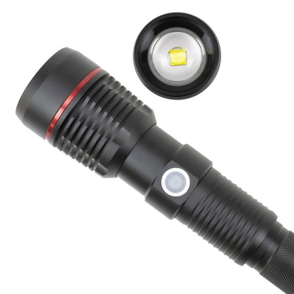 Lanterna PNI Adventure F450 din aluminiu, cu functie focus, BOOST, LED 20 W, 1500 lm pana la 450 m, 4400 mAh, IPX5, cu alimentator PNI CHG300 inclus