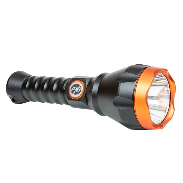 Lanterna PNI Adventure F550 Crystal LED, 10W, din aluminiu, 500lm, pana la 700m, 4000mAh, IPX6, cu alimentator PNI CHG300 inclus