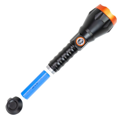 Lanterna PNI Adventure F550 Crystal LED, 10W, din aluminiu, 500lm, pana la 700m, 4000mAh, IPX6, cu alimentator PNI CHG300 inclus