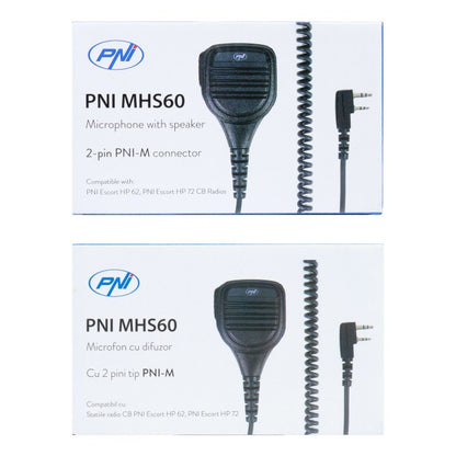 Microfon cu difuzor PNI MHS60 cu 2 pini tip PNI-M