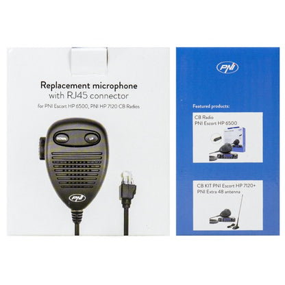 Microfon de schimb pentru statiile radio CB PNI Escort HP 6500, PNI Escort HP 7120