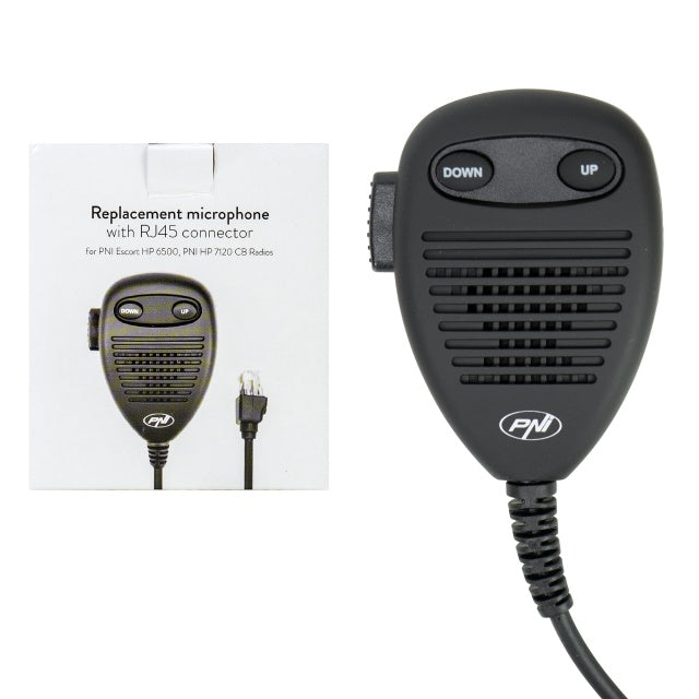 Microfon de schimb pentru statiile radio CB PNI Escort HP 6500, PNI Escort HP 7120