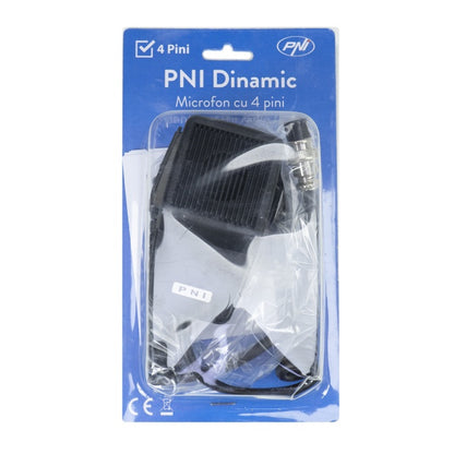 Microfon PNI Dinamic cu 4 pini pentru statie radio CB