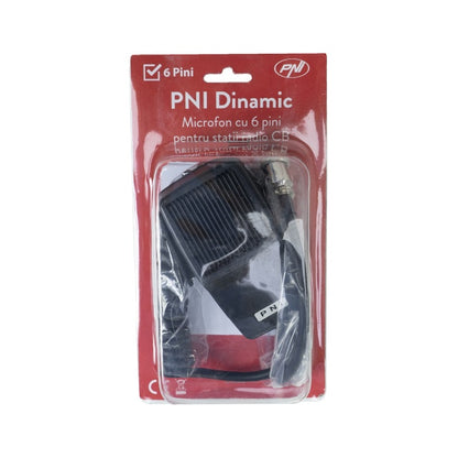 Microfon PNI Dinamic cu 6 pini pentru statie radio CB