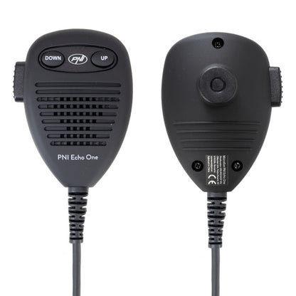 Microfon PNI Echo One pentru PNI HP 6500 si PNI HP 7120 cu modul de ecou ajustabil si roger beep programabil compatibil cu orice model de statie radio.