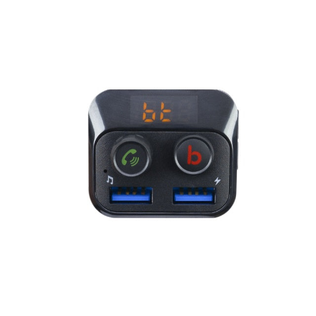 Modulator FM PNI Valentine F250 Bluetooth 5.0, MP3 player, transmitator FM, slot micro SD, port USB dual, incarcare rapida dispozitive mobile, buton super bass