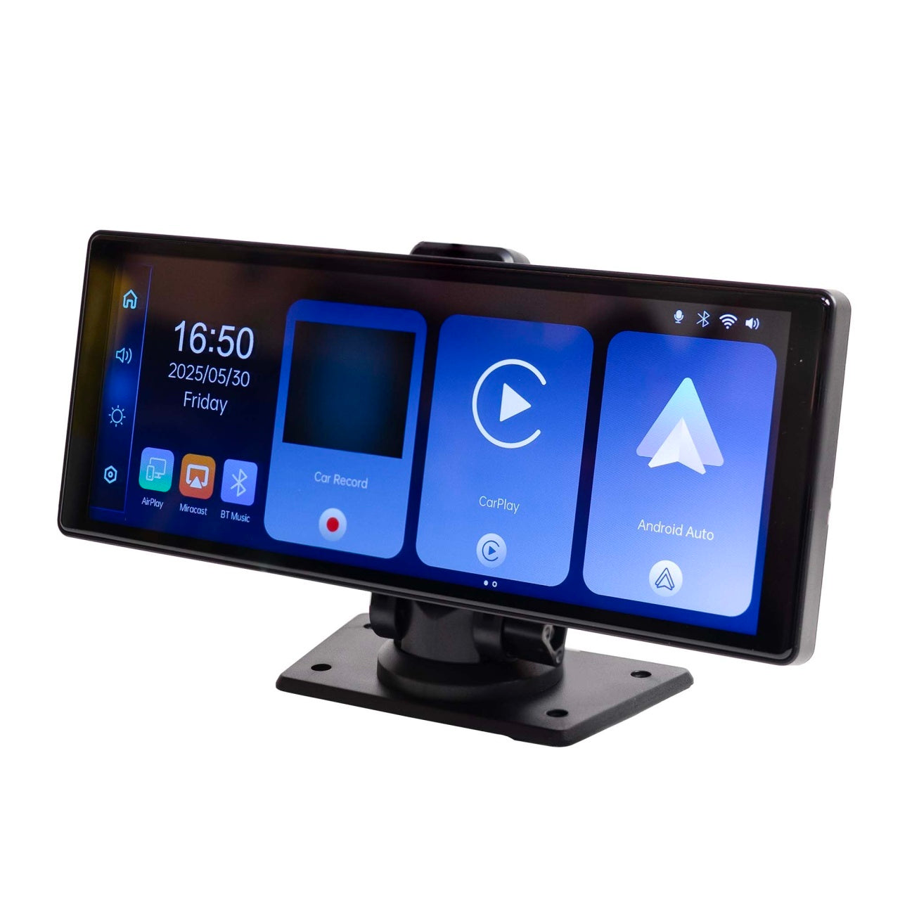 Monitor auto PNI L1026 10.26 inch, wireless Carplay, navigatie, muzica, handsfree, bluetooth, FM transmitter