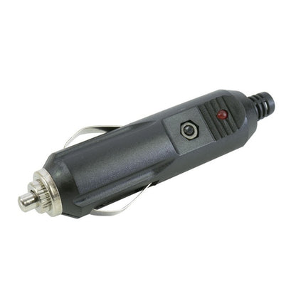Mufa bricheta auto dreapta cu dioda LED si siguranta