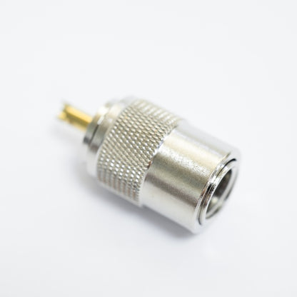 Mufa PNI PL259 pentru cablu RG213 pin central aurit 9 mm
