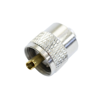Mufa PNI PL259 short pentru cablu RG58 cu pin central aurit 6 mm
