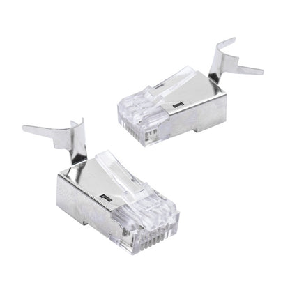 Mufa PNI RJ45 pentru cablu S/FTP Cat7 set cu 10 bucati