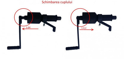 MULTIPLICATOR FORTA 2 trepte de putere (brat reglabil)
