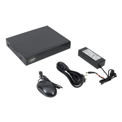 NVR POE PNI House IP716J 16 canale 4K 8MP, 8 canale POE si 8 canale IP cu switch PNI POE sau normal H.265
