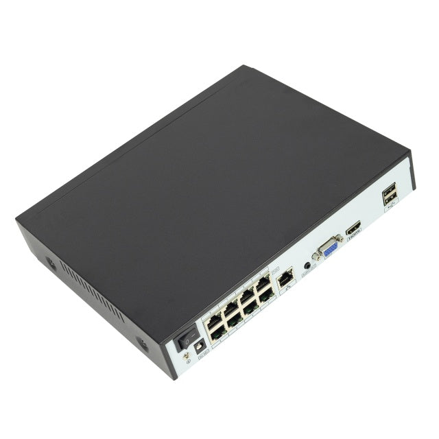 NVR POE PNI House IP716J 16 canale 4K 8MP, 8 canale POE si 8 canale IP cu switch PNI POE sau normal H.265
