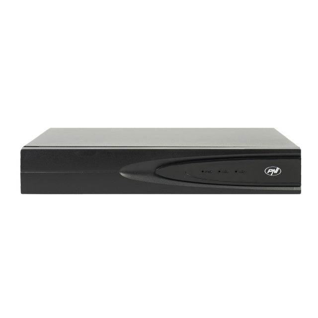 NVR POE PNI House IP810 cu 10 canale 4K 8MP, 4 canale POE si 6 canale IP functii AI