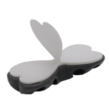 Organizator multifunctional cabluri PNI Tidy Clip 02, silicon flexibil, autoadeziv, pentru 8 cabluri 4x2 cu diametru de 6 mm, negru, set 2 bucati