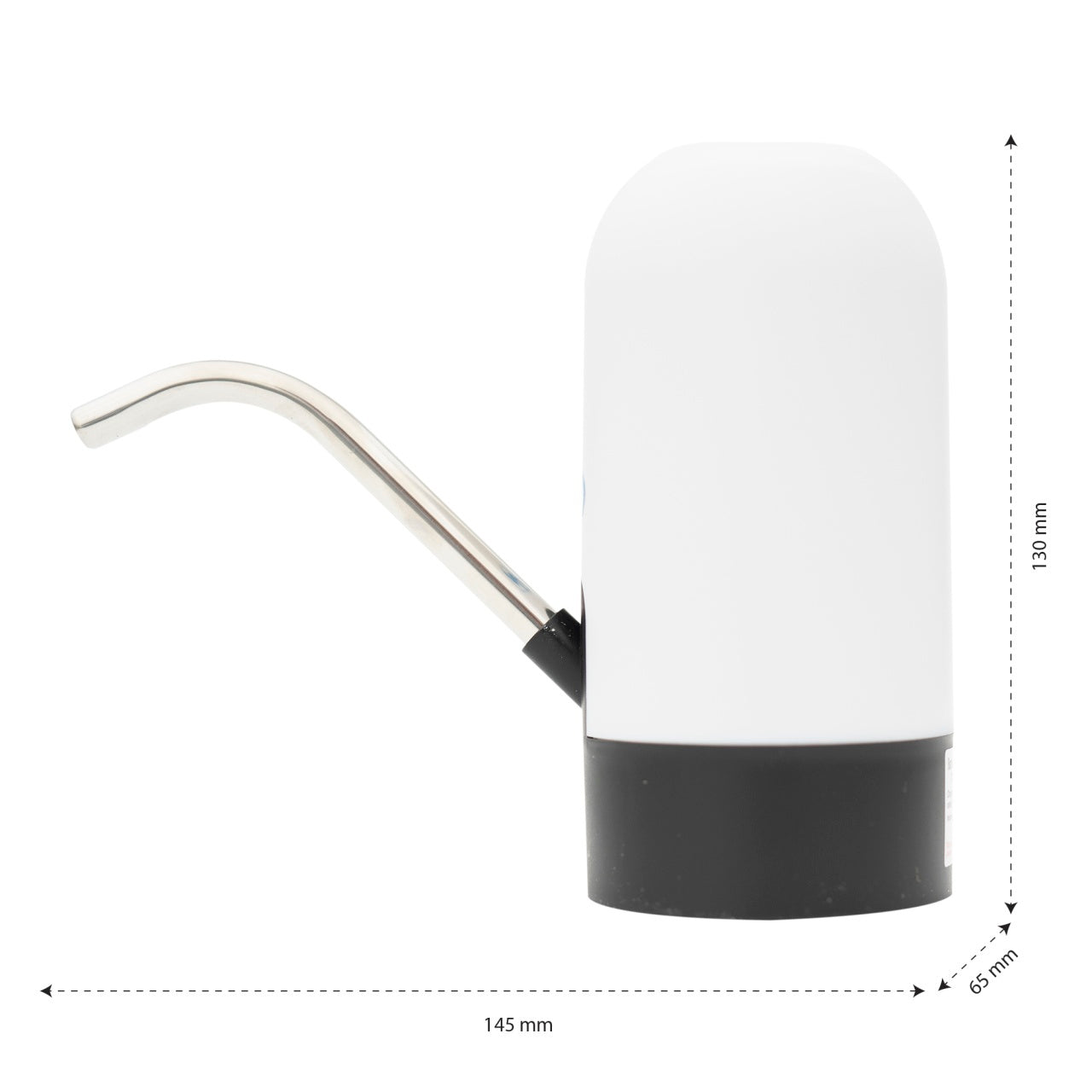 Pachet 2 bucati pompa electrica pentru bidon de apa PNI WD100 incarcare prin USB-C, acumulator 800 mAh, putere 4W