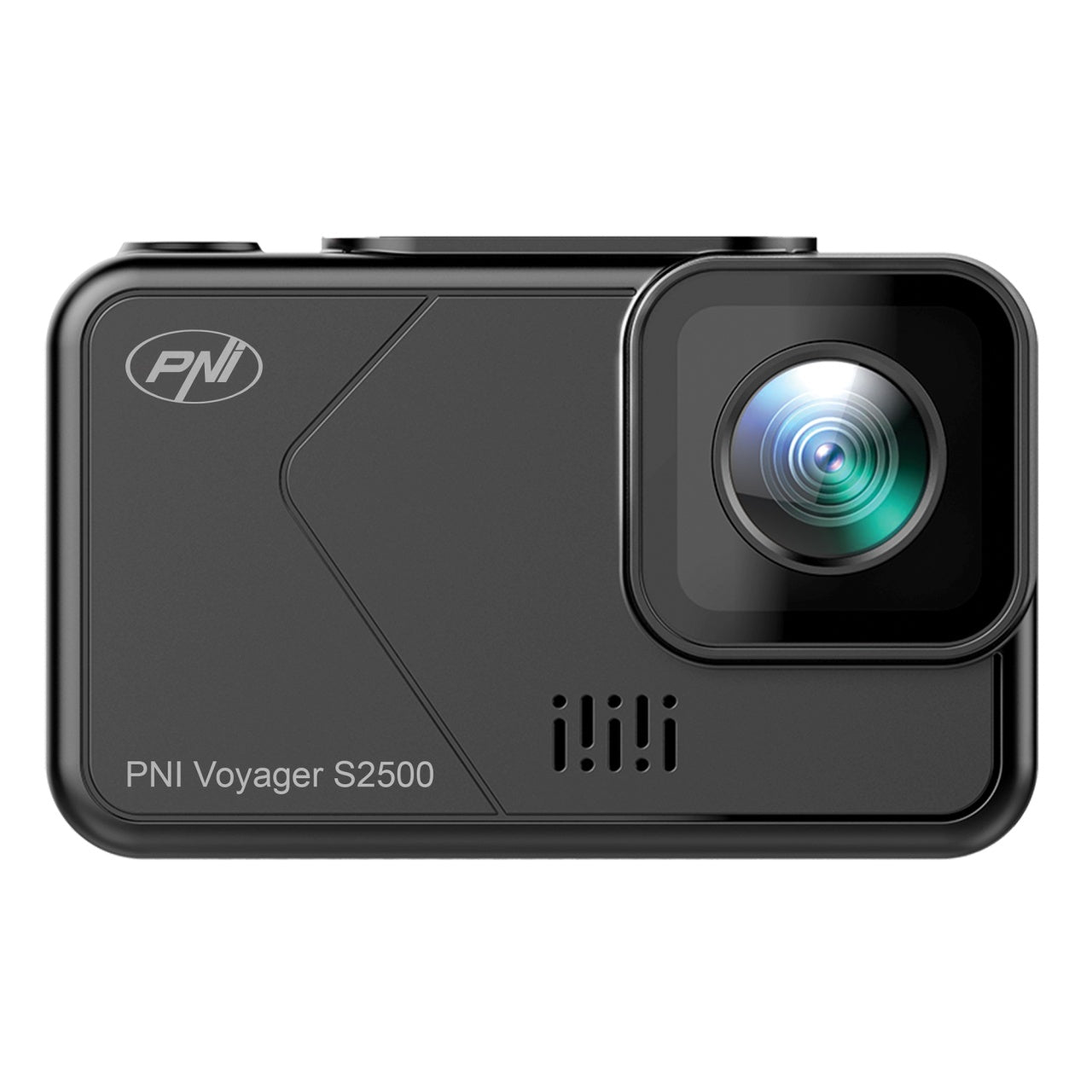 Pachet Camera auto DVR PNI Voyager S2500, WiFi, 4K UHD, ecran 2 inch si card de memorie microSD 128GB inclus