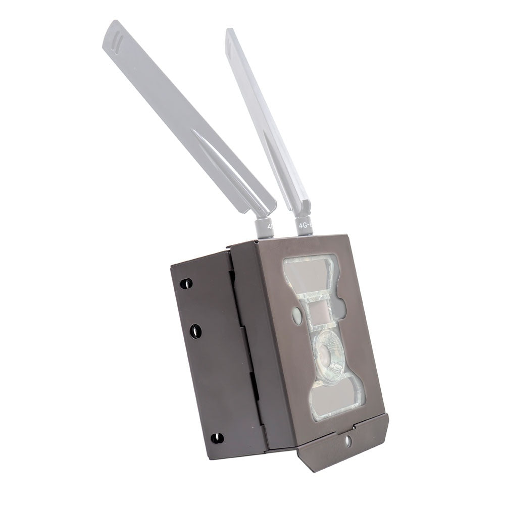 Pachet camera vanatoare PNI Hunting 400C carcasa, sufa securitate, acumulator 7.2Ah si cablu alimentare