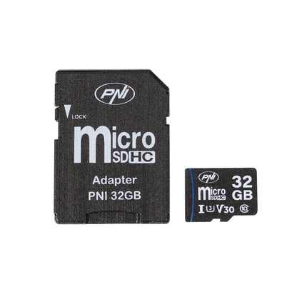 Pachet Camera vanatoare PNI Hunting 480C PRO, 24MP, cu Internet 4G, GPS + Card de memorie MicroSD PNI 32GB cu adaptor SD