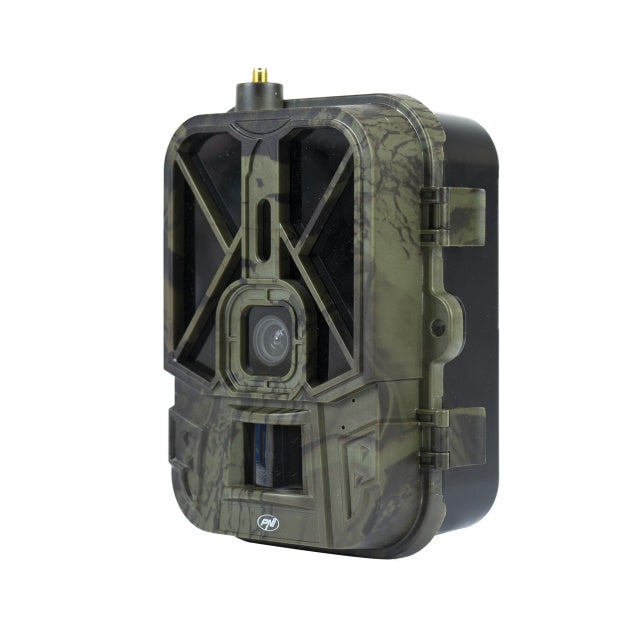 Pachet Camera vanatoare PNI Hunting 550C Internet 4G LTE, acces prin aplicatia Tuya, acumulator + Card de memorie MicroSD PNI 32GB cu adaptor SD