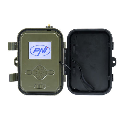 Pachet Camera vanatoare PNI Hunting 550C Internet 4G LTE, acces prin aplicatia Tuya, acumulator + Card de memorie MicroSD PNI 32GB cu adaptor SD