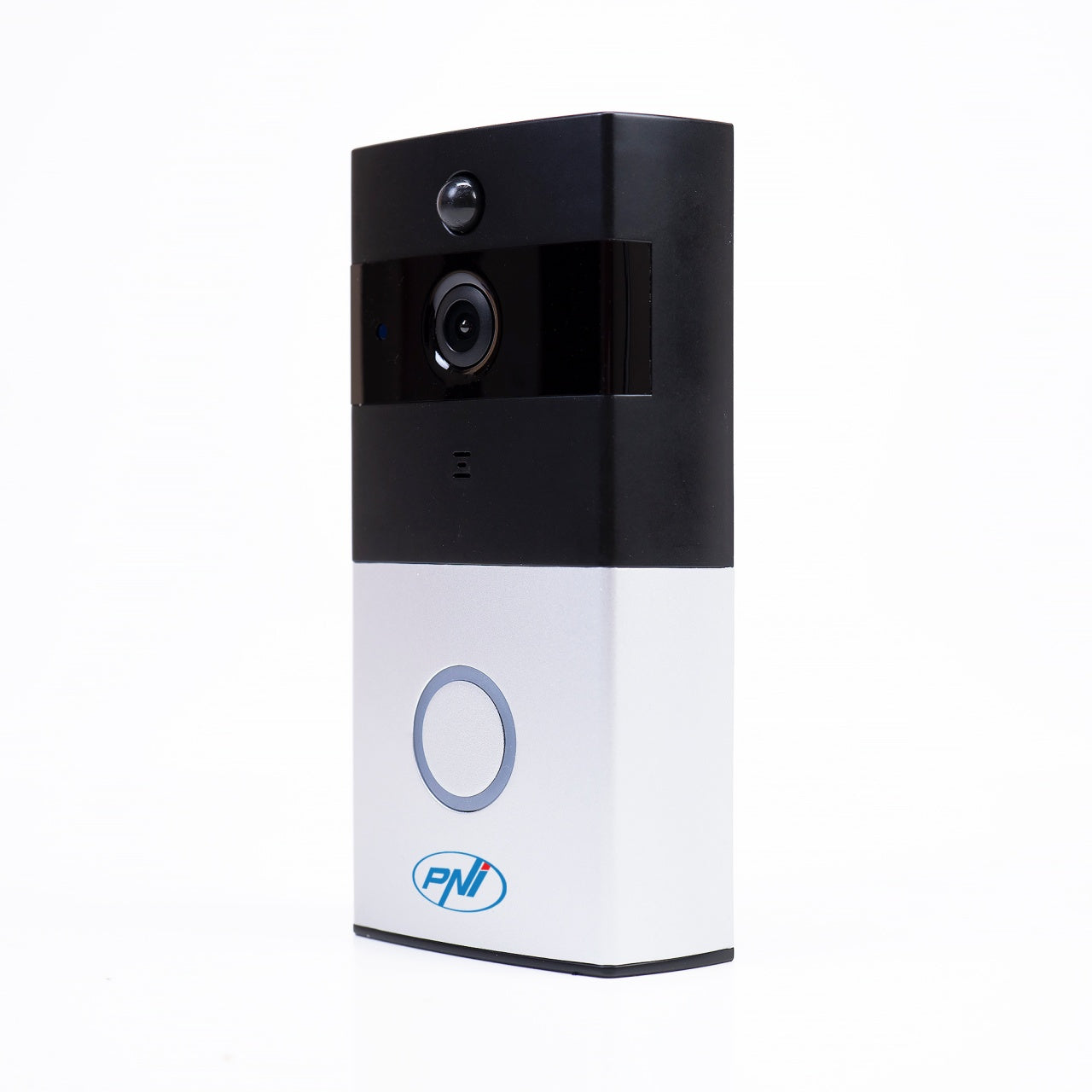 Pachet Interfon video inteligent PNI SafeHome PT710B WiFi HD, P2P si cablu USB 2.0 la Micro USB 1m