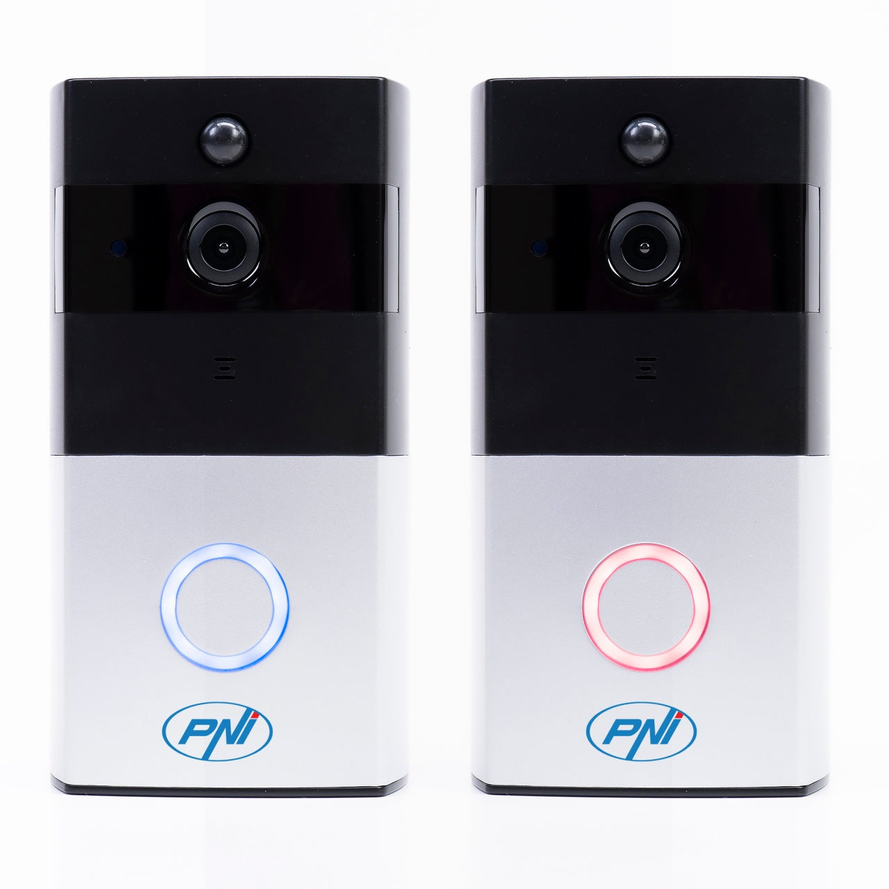 Pachet Interfon video inteligent PNI SafeHome PT710B WiFi HD, P2P si Sticky Pad Drapel