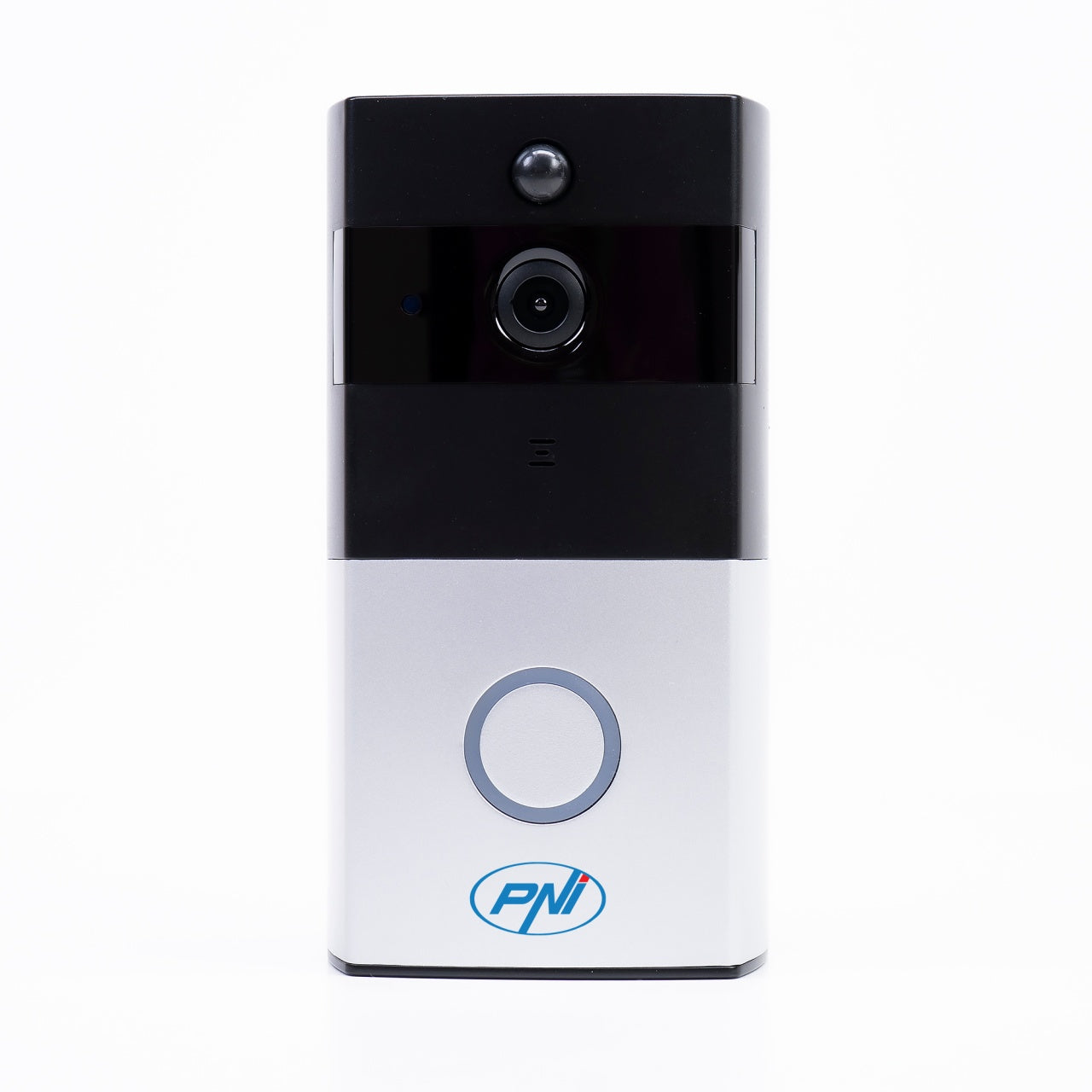 Pachet Interfon video inteligent PNI SafeHome PT710B WiFi HD, P2P si cablu USB 2.0 la Micro USB 1m