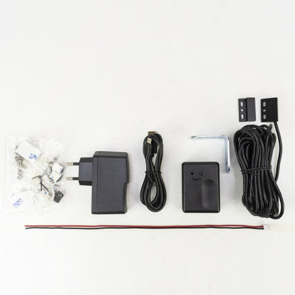 Pachet Kit automatizare porti batante PNI MAB300, 2 motoare 40W, lungime poarta 2 x 2.5m, 200kg si releu smart PNI SmartHome RG120, app Tuya