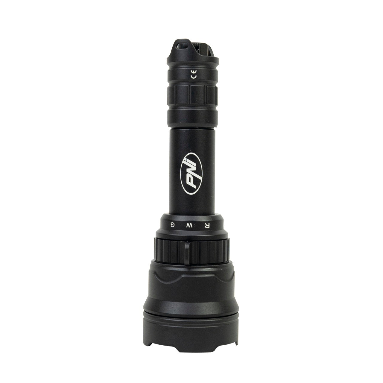 Pachet Lanterna PNI Adventure F300 cu LED in 3 culori, alb, rosu, verde, max. 10W, IPX6 + Sticky Pad Drapel