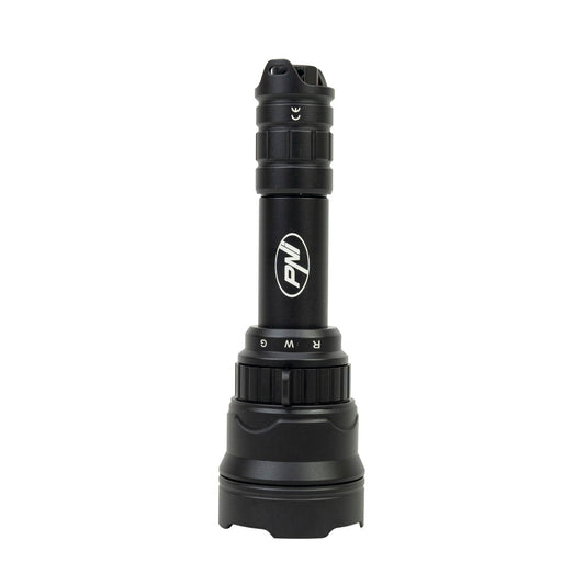 Pachet Lanterna PNI Adventure F300 cu LED in 3 culori, alb, rosu, verde, max. 10W, IPX6 + Sticky Pad Drapel