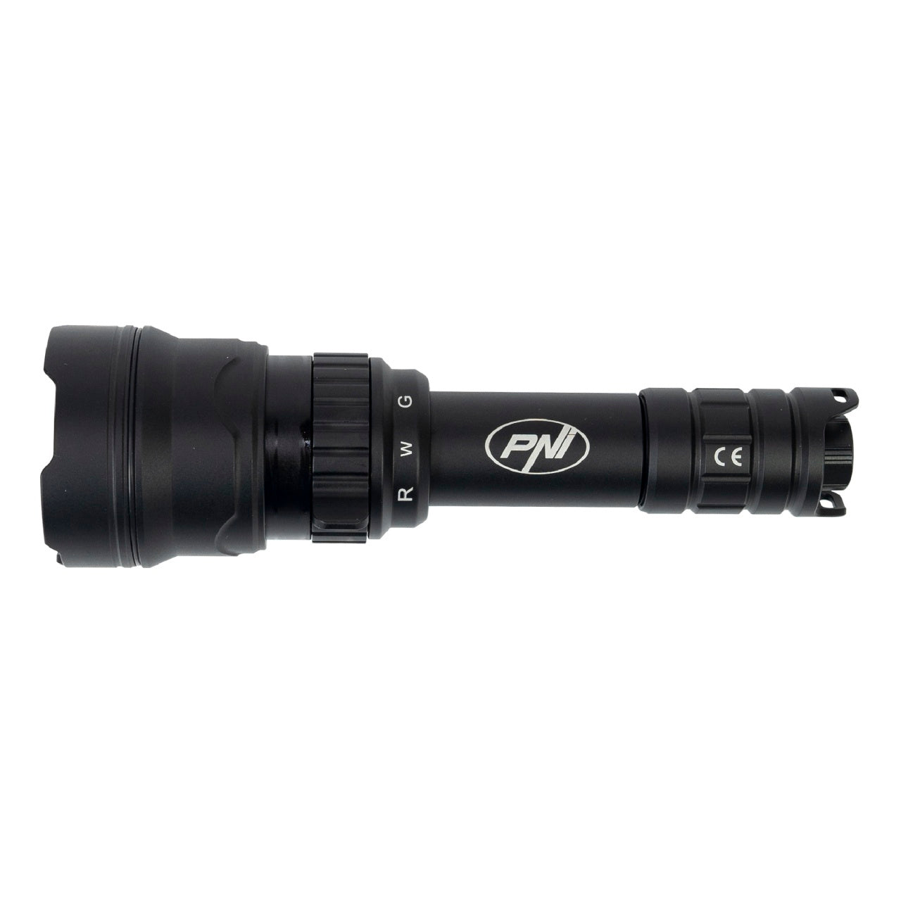 Pachet Lanterna PNI Adventure F300 cu LED in 3 culori, alb, rosu, verde, max. 10W, IPX6 + Sticky Pad Drapel