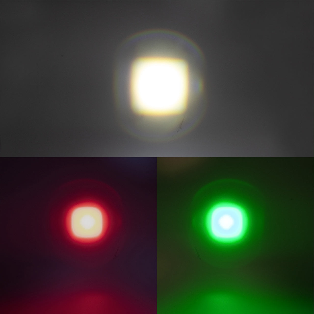 Pachet Lanterna PNI Adventure F300 cu LED in 3 culori, alb, rosu, verde, max. 10W, IPX6 + Sticky Pad Drapel