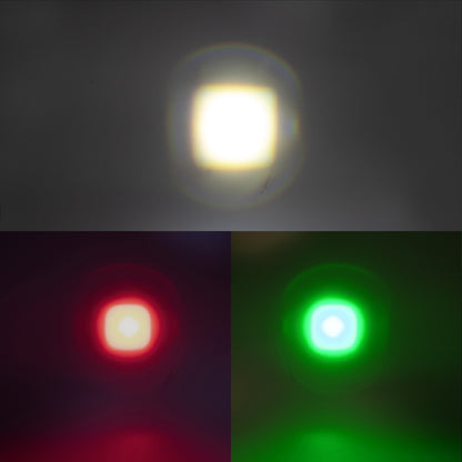 Pachet Lanterna PNI Adventure F300 cu LED in 3 culori, alb, rosu, verde, max. 10W, IPX6 + Sticky Pad Drapel