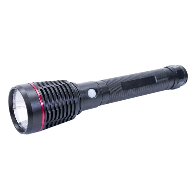 Pachet lanterna PNI Adventure F420 din aluminiu cu LED 10W, 1000lm, pana la 420m, cu 2 acumulatori inclusi, 8000 mAh tip 26650 si alimentator PNI CHG300 cu port USB C, QC3.0, PD3.0, PPS si port USB-A,