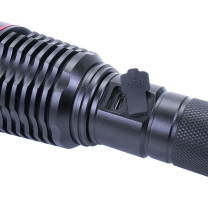 Pachet lanterna PNI Adventure F420 din aluminiu cu LED 10W, 1000lm, pana la 420m, cu 2 acumulatori inclusi, 8000 mAh tip 26650 si alimentator PNI CHG300 cu port USB C, QC3.0, PD3.0, PPS si port USB-A,