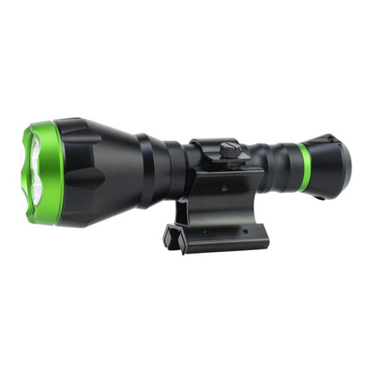 Pachet Lanterna PNI Adventure F750 Green Light din aluminiu si suport de montaj magnetic PNI FLM33
