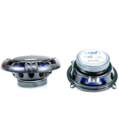 Pachet Radio MP3 player auto PNI Clementine 8440 4x45W USB SD AUX 12V cu Set 2 Difuzoare auto coaxiale PNI HiFi500, 100W, 12.7 cm