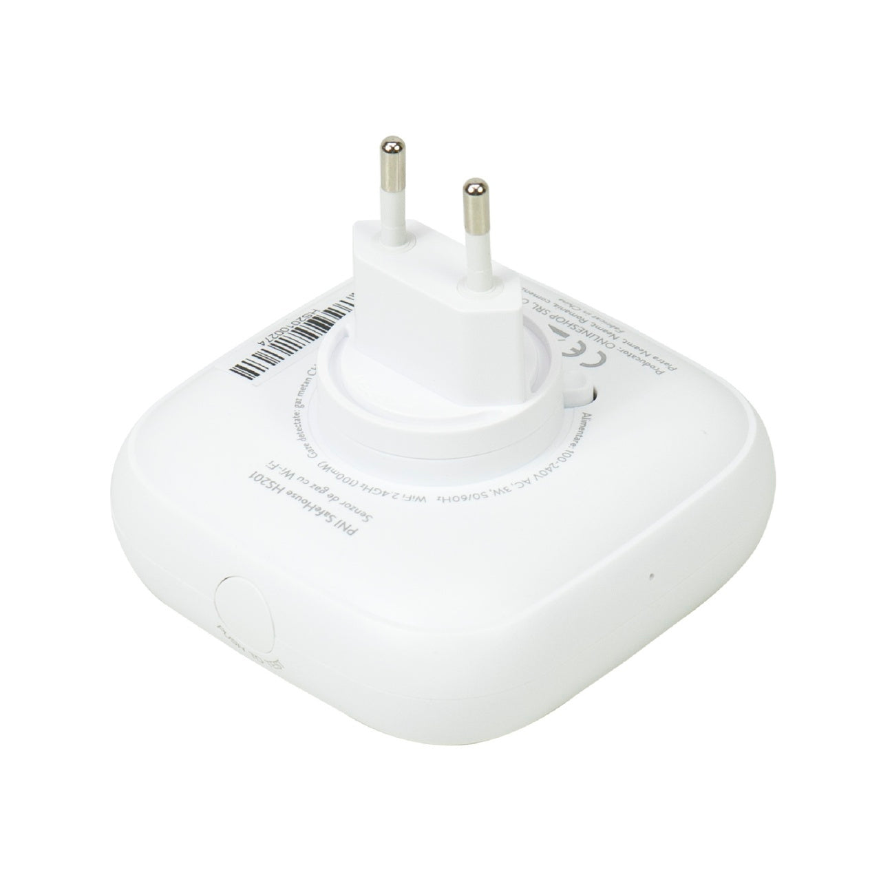 Pachet senzor de gaz metan (CH4) PNI SafeHouse HS201 cu Wi-Fi, Tuya Smart si Sticky Pad Drapel inclus