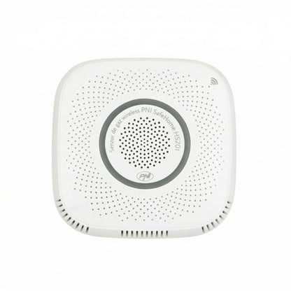 Pachet senzor de gaz metan (CH4) PNI SafeHouse HS201 cu Wi-Fi, Tuya Smart si Sticky Pad Drapel inclus