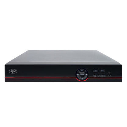 Pachet sistem supraveghere video AHD PNI House PTZ1500 5MP DVR cu 4 camere si Sticky Pad Drapel inclus