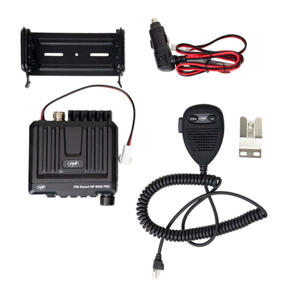 Pachet Statie radio CB PNI Escort HP 6500 Pro ASQ + Antena CB PNI ML100