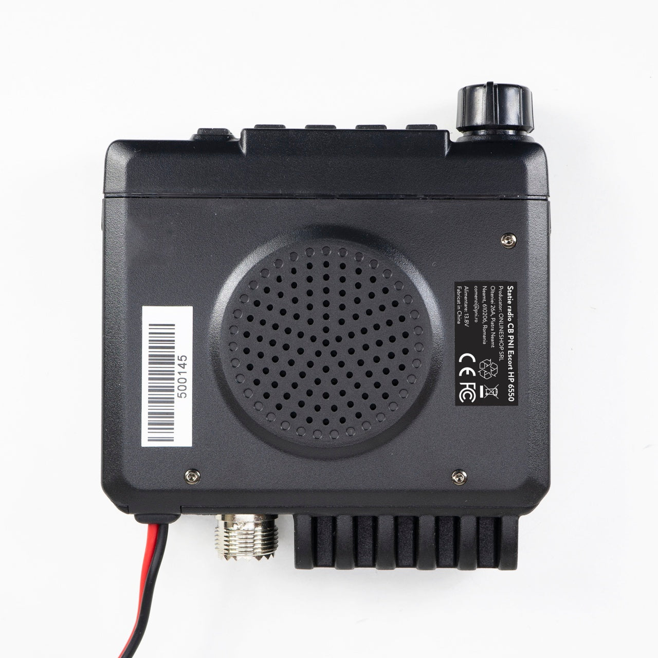 Pachet Statie radio CB PNI Escort HP 6550 cu PNI ECH01 instalat + Antena CB PNI S75 cu magnet