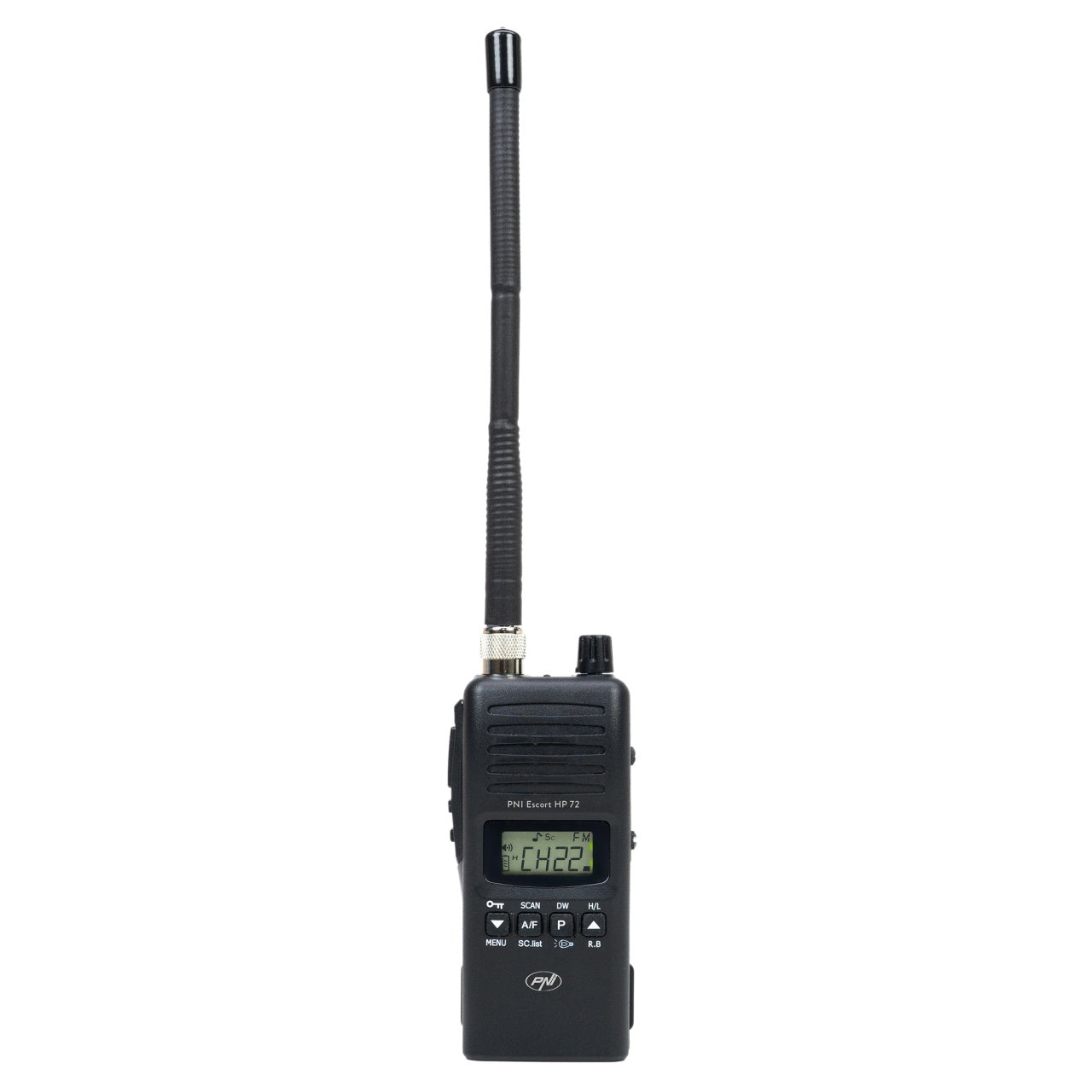 Pachet Statie radio CB PNI Escort HP 72 cu adaptor alimentare si antena PNI Extra 48